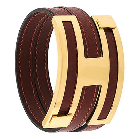 hermes aretes|Hermes leather bracelets.